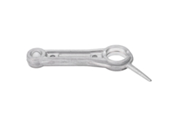 Laxiscreed Piston De Alumínio Com Duplo Orifício Para Compressores De Ar E Acessórios Para Biela E Virabrequim