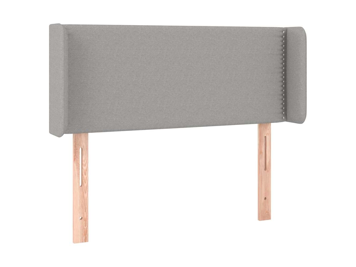 Headboard, Headboards Vidaxl Cinzeto Tecido (83 X 16 X 78/88 Cm)