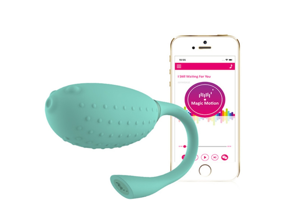Vibrador MAGIC MOTION Egg Fugu Turquoise