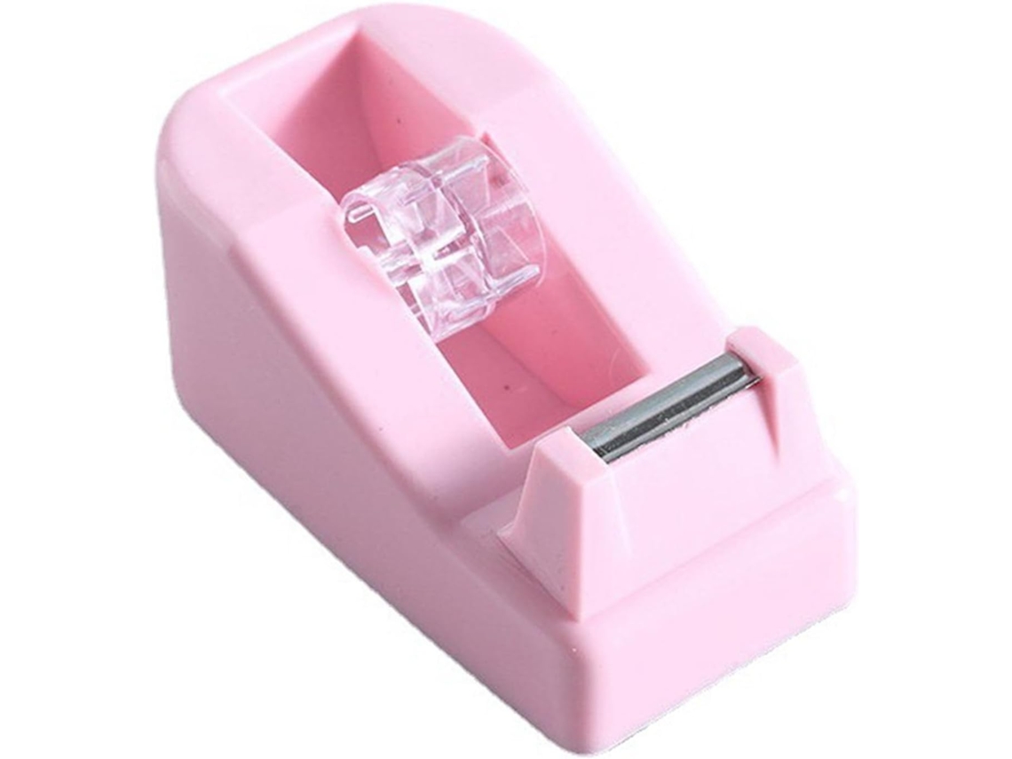 Dispensador de adesivo de mesa Cryfokt, fácil de usar, cortador de adesivo de plástico durável para embrulho