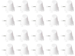 Robô com Pernas de Corda, 20 Peças, Branco SFUSHOS