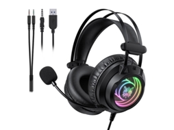 Fones de Ouvido Gamer ONIKUMA X80 para Pc, Ps4 e Xbox, Criados Pensando nos Jogadores.