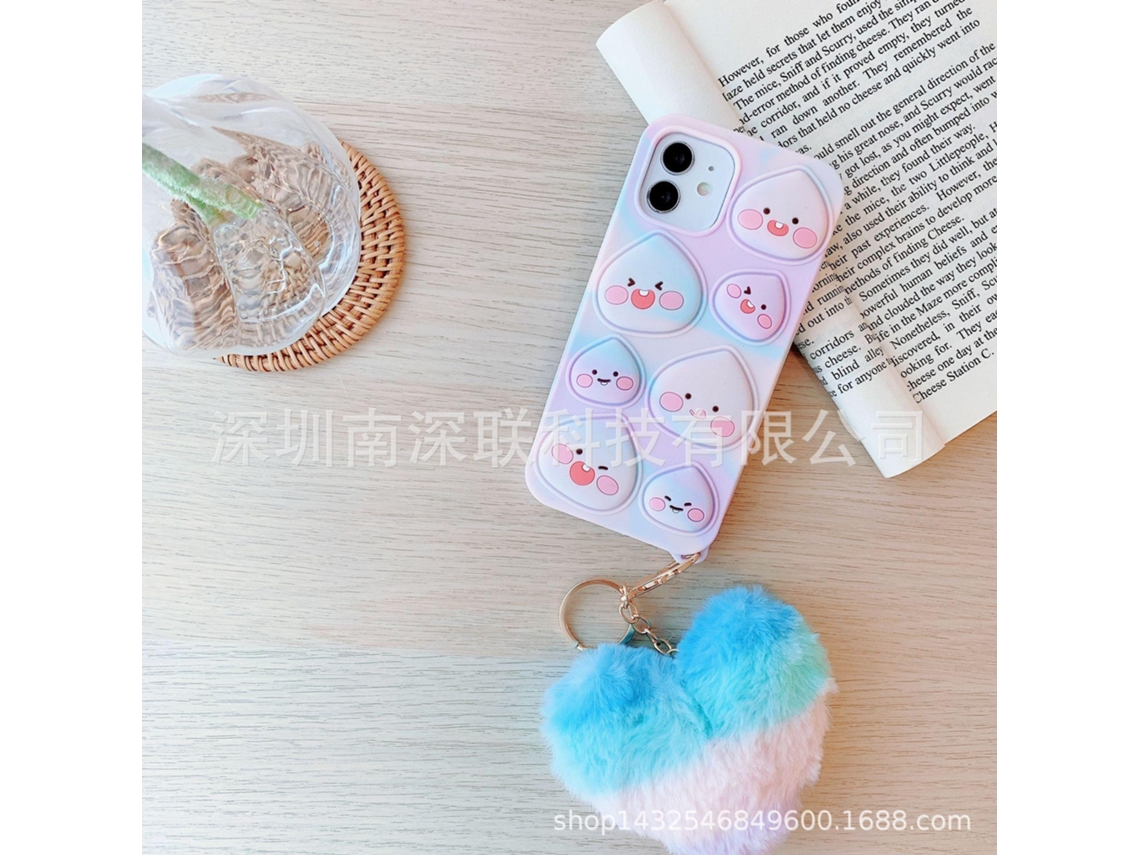 Capa de Silicone LAXISCREED para Iphone 1 Alivio de Estresse