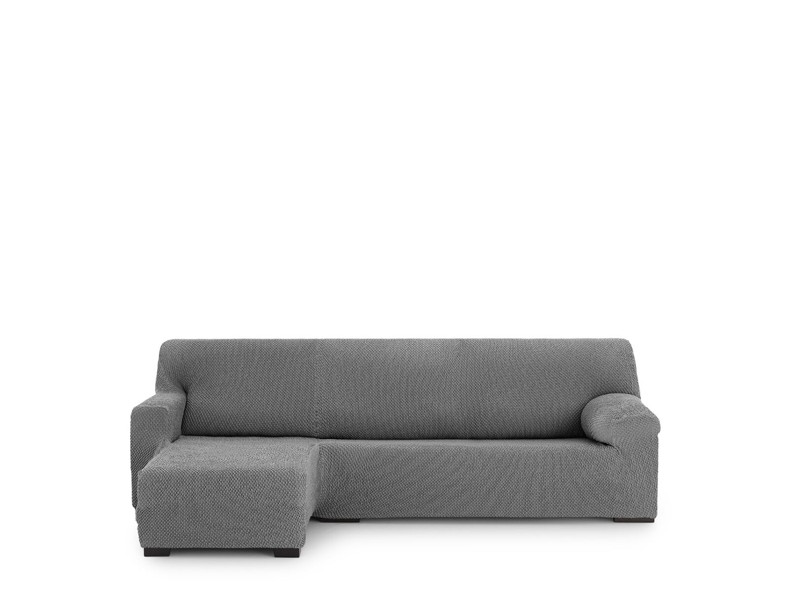 Capa para chaise longue de braço curto esquerdo EYSA THOR Cinzento escuro 110 x 110 x 310 cm