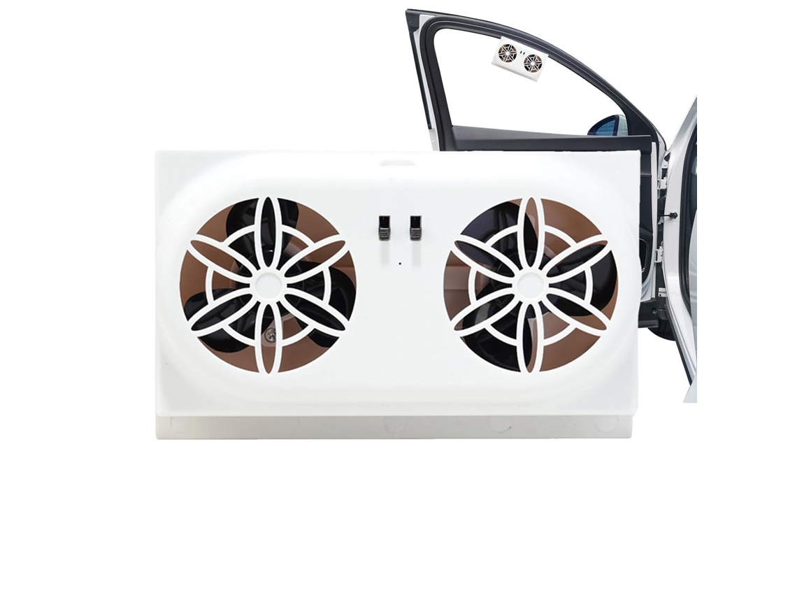Ventilador Radiador De Carro Com Energia Solar
