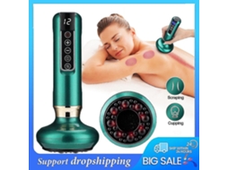 Massageador Elétrico Com Sucção A Vácuo, Gua Sha, Raspagem Anticelulite E Massagem Infravermelha (2 Unidades) (fmy) 6 Níveis*sem Aquecimento4