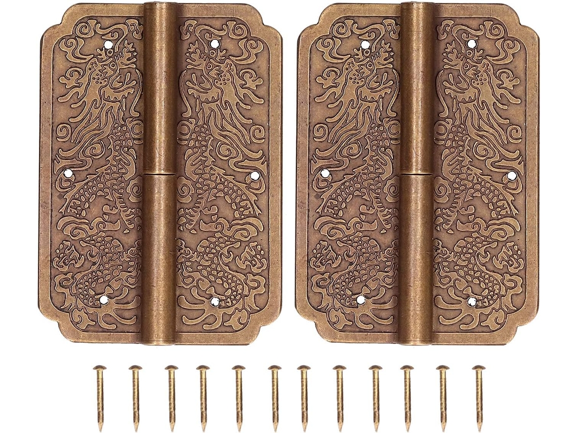Conjunto De 2 Dobradiças Para Móveis, Armário Com Rotação 180 Graus,