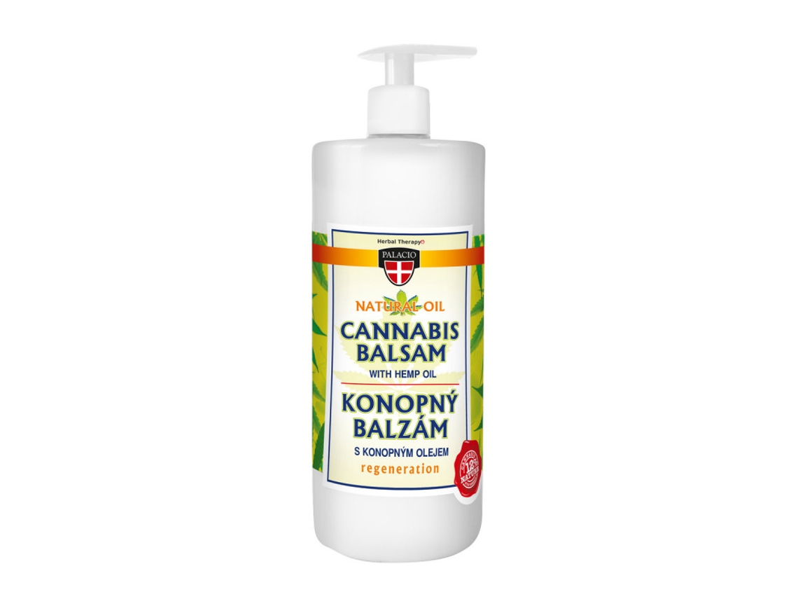 Bálsamo com Doseador CANNABIS 500ml - Palácio