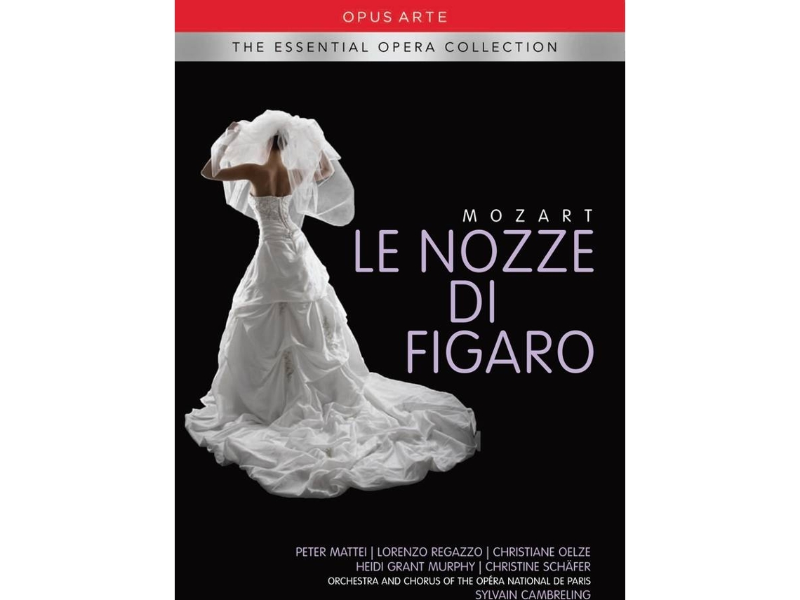 DVD-Video Album Cambreling/Mattei/Oelze - Hochzeit des Figaro (2CDs)