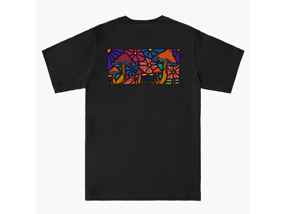 Shrooms And Flowers Kyra T-shirt-m