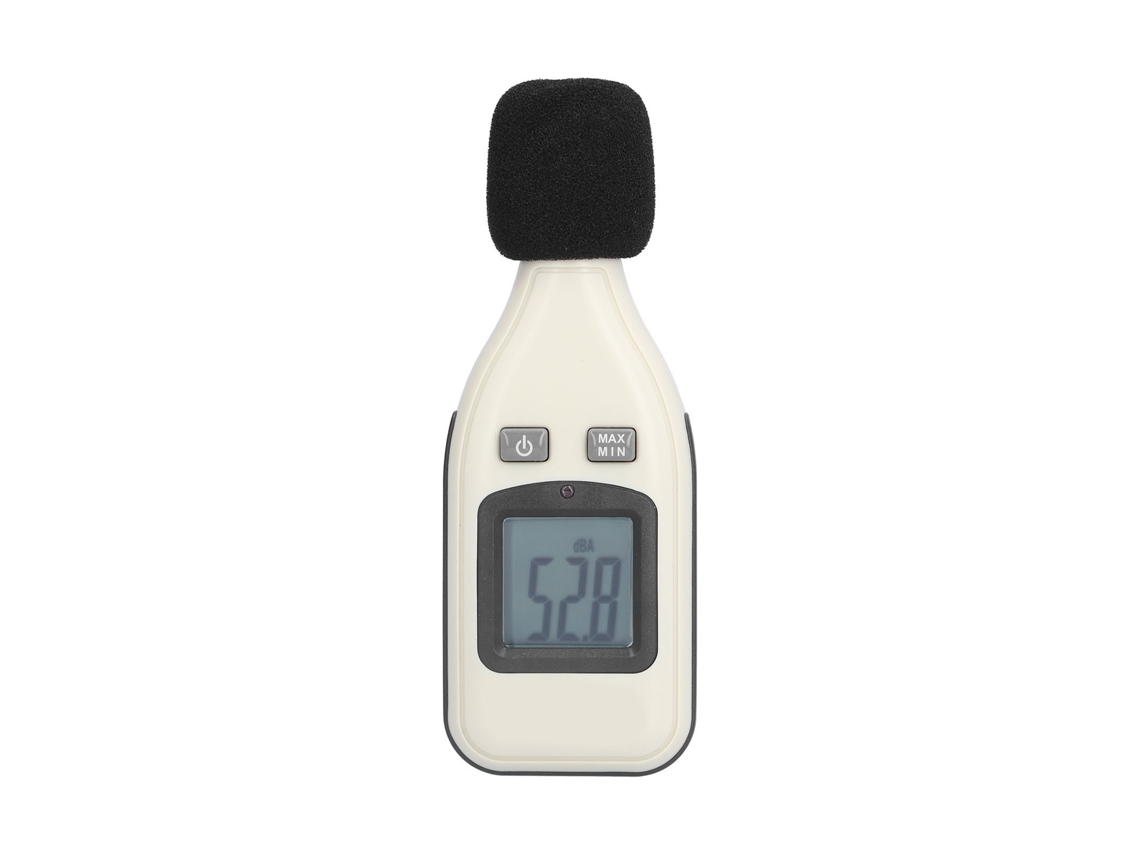 Medidor de Ruído Decibelímetro Tester de Nível Sonoro Lcd para Ambiente | S/MARCA