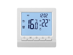 Controle Digital Lcd Termostato De Sala Aquecimento De Piso E Parede