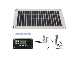 Painel Solar Portátil 30W Dc 12V 24V com Controlador Primerox