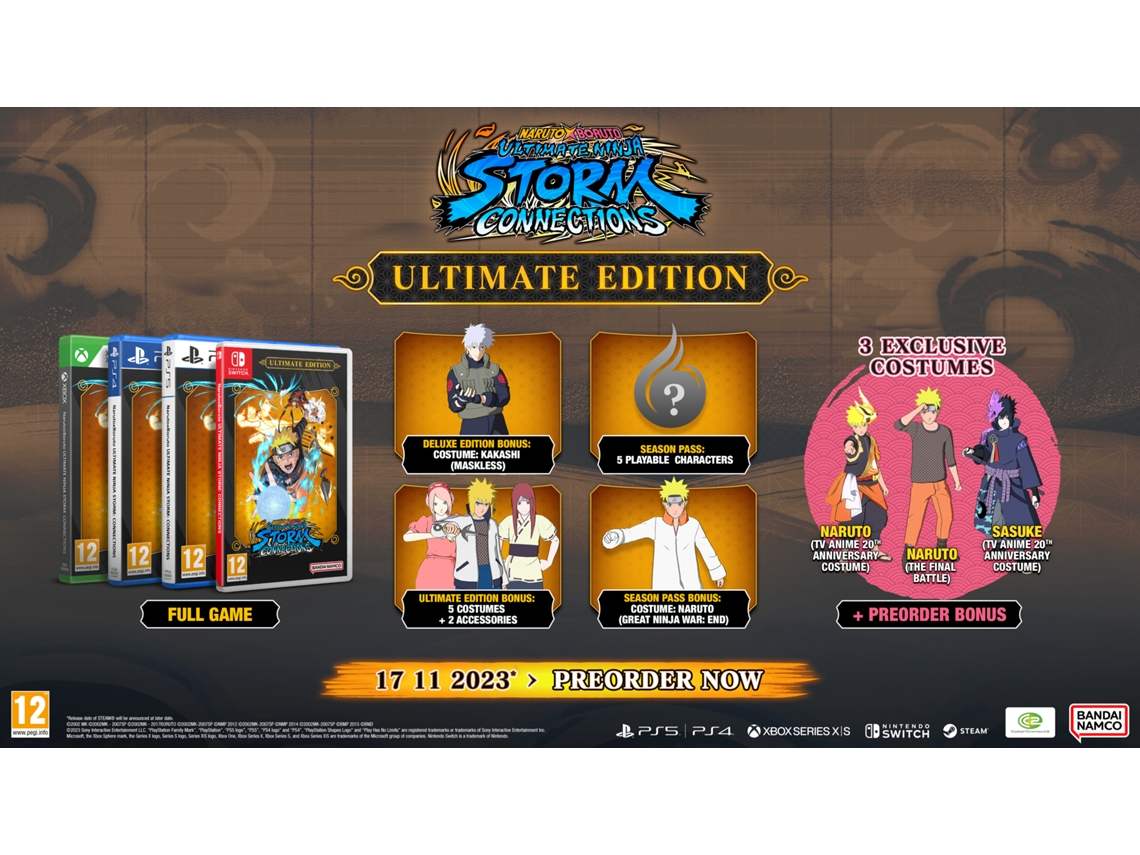 NARUTO X BORUTO Ultimate Ninja STORM CONNECTIONS Deluxe Edition for  Nintendo Switch - Nintendo Official Site