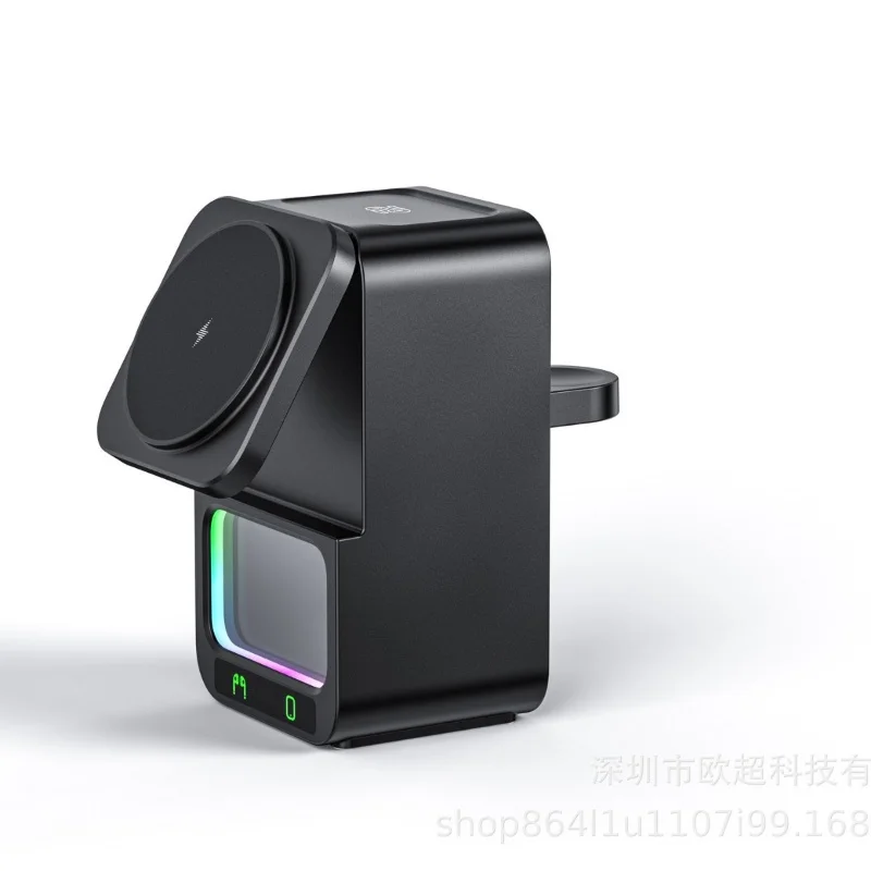 Alto falante Bluetooth Compatível com Telefones/fones de Ouvido/relógios Apple Aeries, Suporta Carregamento Rápido. MDUG (preto)