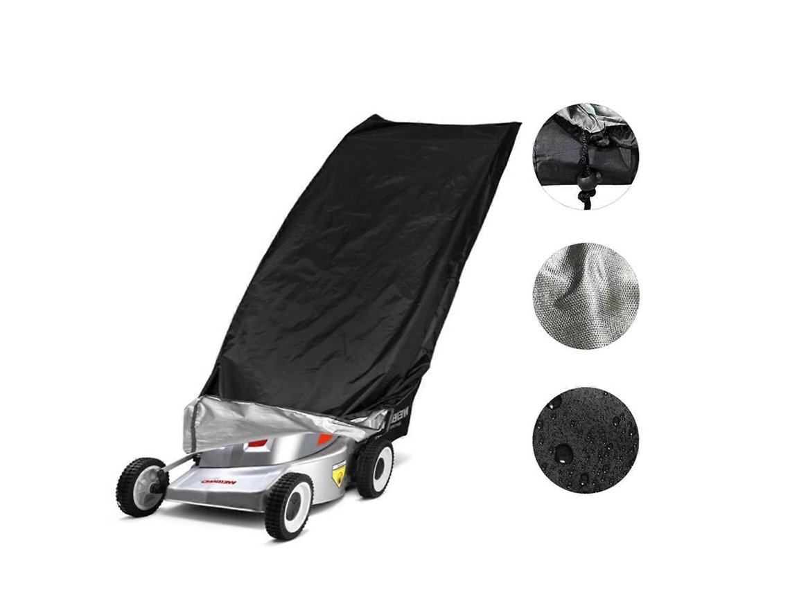 Cubierta Impermeable para Cortacésped, com Cuerda y Bolsa de Almacenamiento, Oxford 210d Resistente