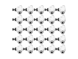 Conector Neumático Rápido Ajustável 25 Peças
