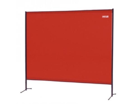 Mampara p/soldadura rojo ce 2000x1870 cortina+estructura metalica