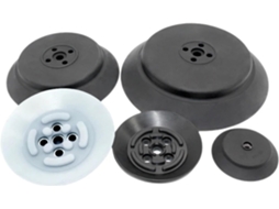 Ventosa De Silicone Alta Resistência Para Braço Mecânico Industrial Pfg 60 80 95 120 150 200 250, 1 Unidade | Verde