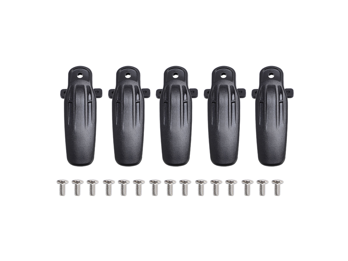 Prendedor de cinto para walkie talkie, compatível com Kenwood Kbh 11 | EOOCOO