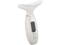 Massajador De Beleza Facial Com Vários Níveis De Vibração Ativação Da Pele Bateria De Lítio Recarregável Para Rosto E Pescoço Branco Yizhood
