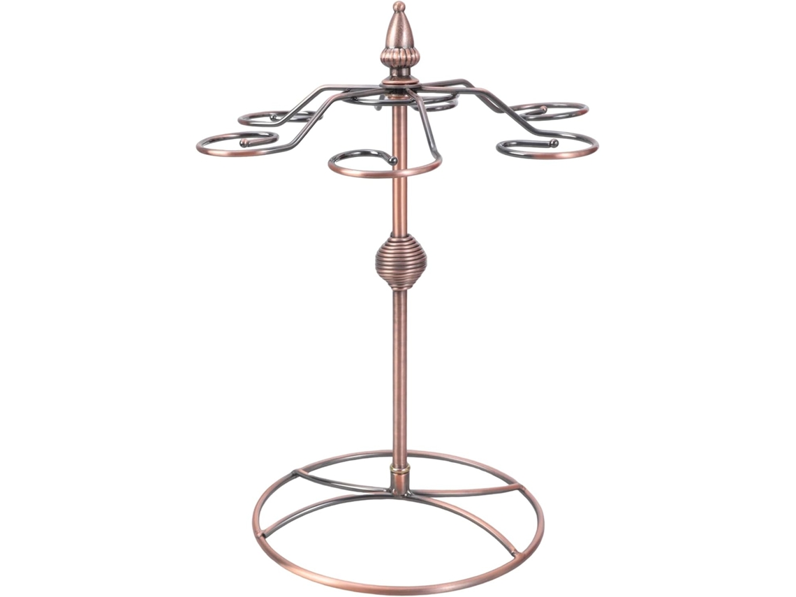 Solução Vertical Para Armazenamento De Taças De Vinho Na Sala De Jantar, Suporte Para Copos Com 6 Ganchos,