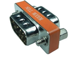 Adaptador de Interface Lantronix DB9 M-M Cinzento e Vermelho
