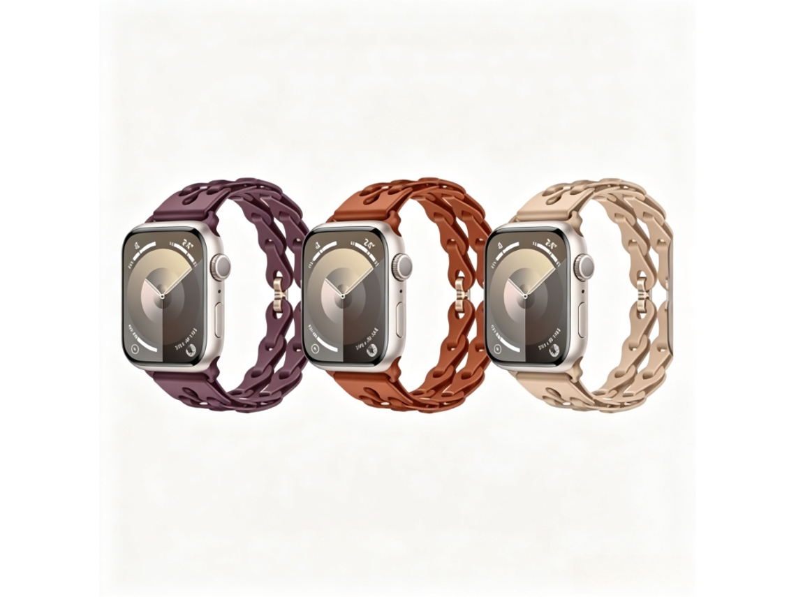 Bracelete Para Apple Watch 42/44/45/46/49mm (3pack) Cuich