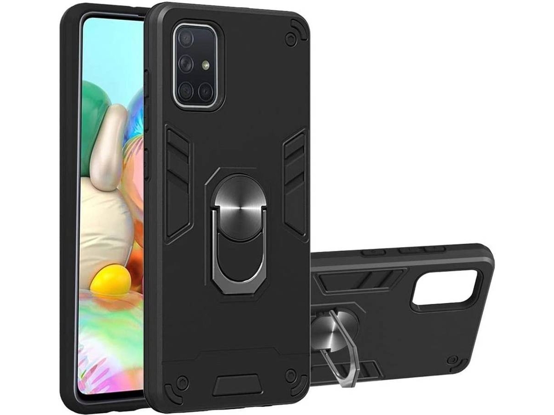 Capa Samsung Galaxy A71 HONGWE. Robusta Preto