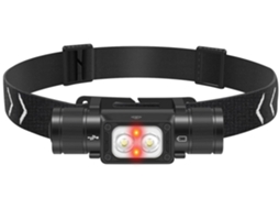 Tocha De Cabeça Led Recarregável 2000mah Alimentada Por Bateria, Lanterna De Cabeça 650lm Para Cabeça, 2 Leds Brancos E 2 Vermelhos Farol De