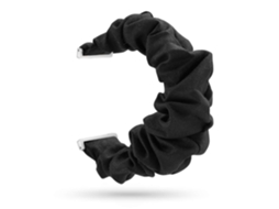Bracelete Amazfit Bip S Lite Pulseira Scrunchie Preto