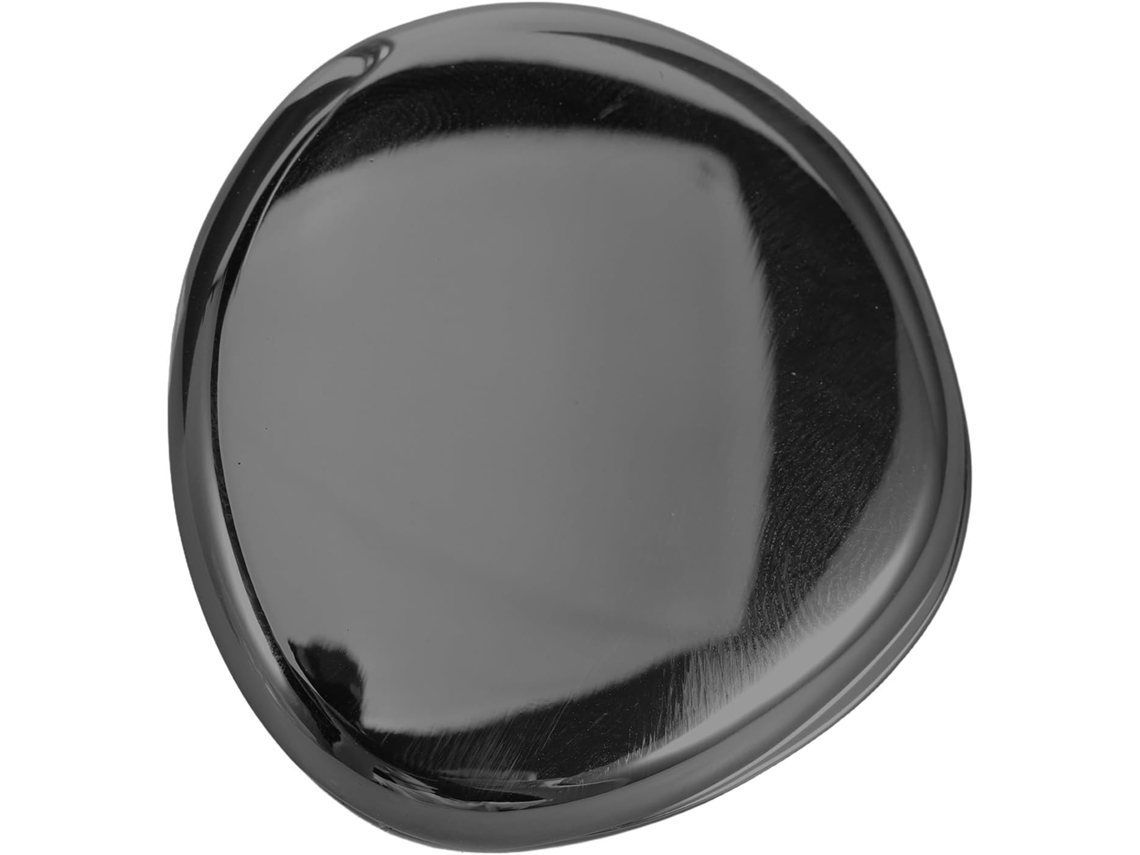Solide Mini Parfum Box em Alliage D'aluminium Noir