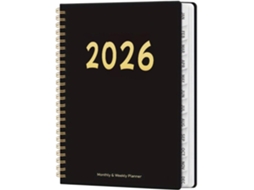 Agenda 2026 Bloc-notes D'emploi Du Temps 12 Mois