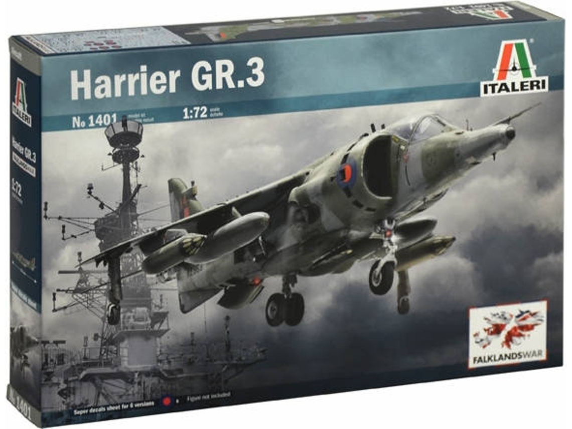 Avião ITALERI Harrier Gr. 3