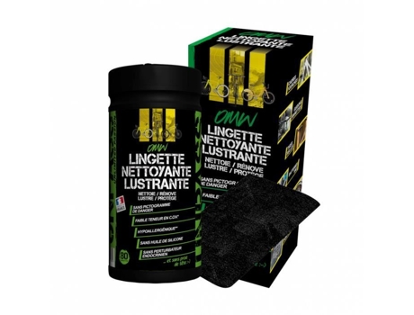 Boite 80 Lenços Limpos Lustro Omw Velo Com Microfibra Unpass