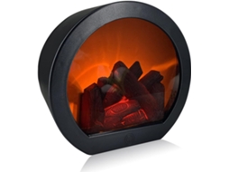 Lanterna Decorativa Para Lareira, Com Efeito De Lenha Simulada, Lâmpada Led Para Lareira, Interruptor De Toque E Alimentação Usb Para Decoração Natal