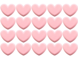 20 Clipes de Plástico Leves e Multifuncionais para Organização e Armazenamento, Cor Rosa, para Mesa e Casa