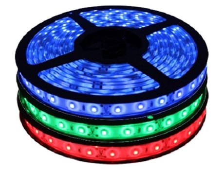 Fita led RGB 5m c/ 150 leds - 5050 IP20