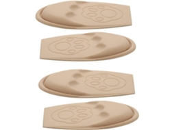Palmilhas Vaguelly Foot Pads 2 Pares, Com Proteção Metatarsal, Antiderrapantes E Leves, Ideais Para Sapatos De Salto