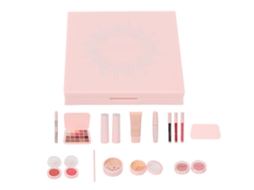 Kit De Maquiagem Completo 14 Peças Com 20 Cores De Sombra, Lábios, Blush E Lápis De Sobrancelha, Presente Para Mulheres