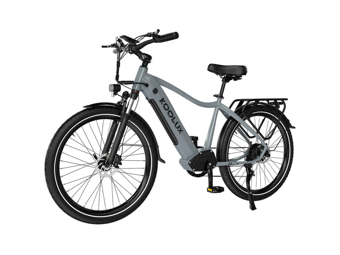 Bicicleta Elétrica Urbana Koolux X3 De 26 Polegadas Com Motor De 250 W E 48 V E Bateria De 13,5 Ah