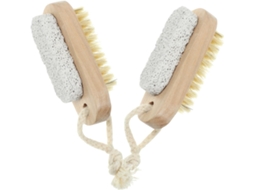 Conjunto De Escova Banho Anneome Com 2 Peças E Pedra Esfoliante Para Unhas Corpo, Ideal Para Banho E Ducha