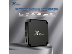 Tv Box Com Reprodução 4k E Decodificação H.265
