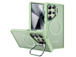 Suporte Magnético Compatível Com Capas De Celulares Samsung.verde Matcha fixação Magnética Em Contato Com A Pele - S26plus