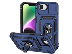 Capa Para Iphone 16e - Suporte Deslizante Para Câmera