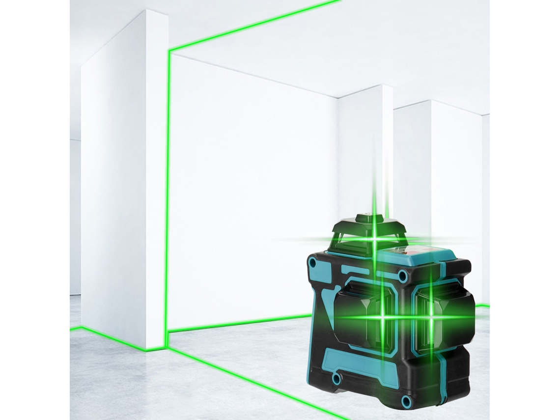 Nível Laser 3d 12 Linhas com Auto nivelamento Vertical Horizontal Ferramenta de Nível | S/MARCA