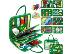 Livro Montessori Ocupado E Sensorial Para Aprendizagem Infantil Lurelia