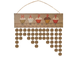 1pcs Calendário Diy Para Casa Allinless