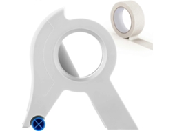 1 Pacote de Aplicador Fita Adesiva para Pintura, Cada 1,4 Polegada, Conjunto Portátil P Intura, Branco GOKOCO