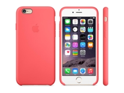 Capa APPLE iPhone 6 de silicone Rosa